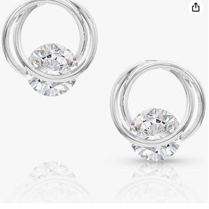 Montana Silversmiths Western Lifestyle Inspired Post/Stud Earrings Brand New